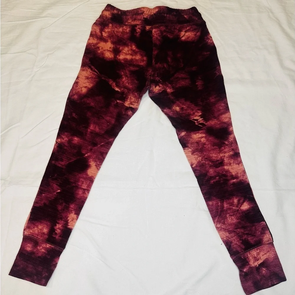 Old Navy Girls Tie-Dye Joggers - Pink & Maroon Sz Small
